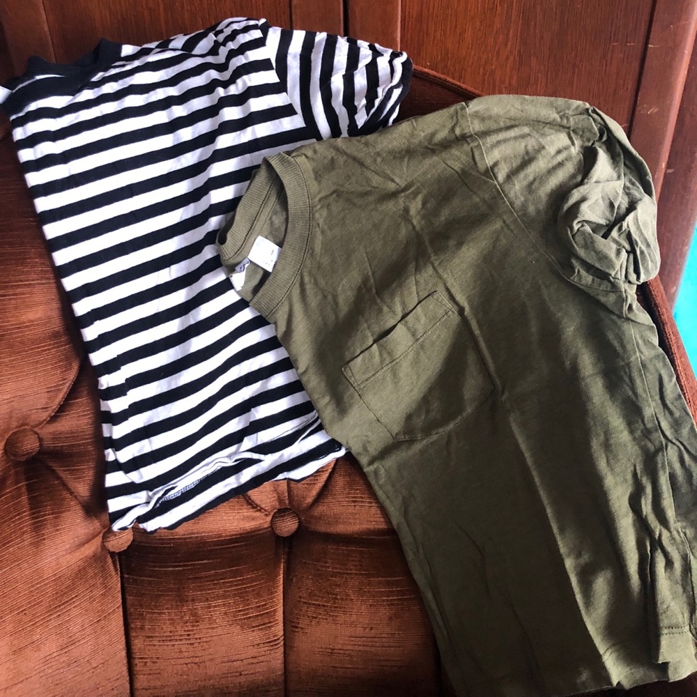 Cropped tee bundle